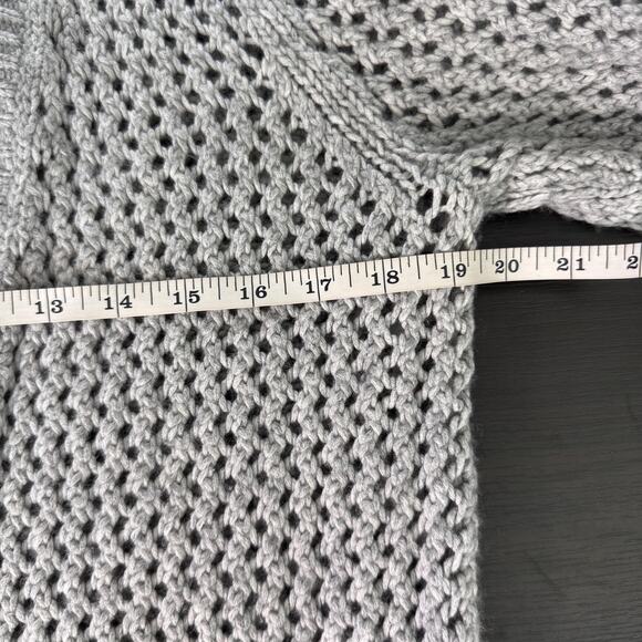 Michael Kors Cardigan Womens Large Cashmere Blend Knit Open Front Sweater - Picture 10 of 12